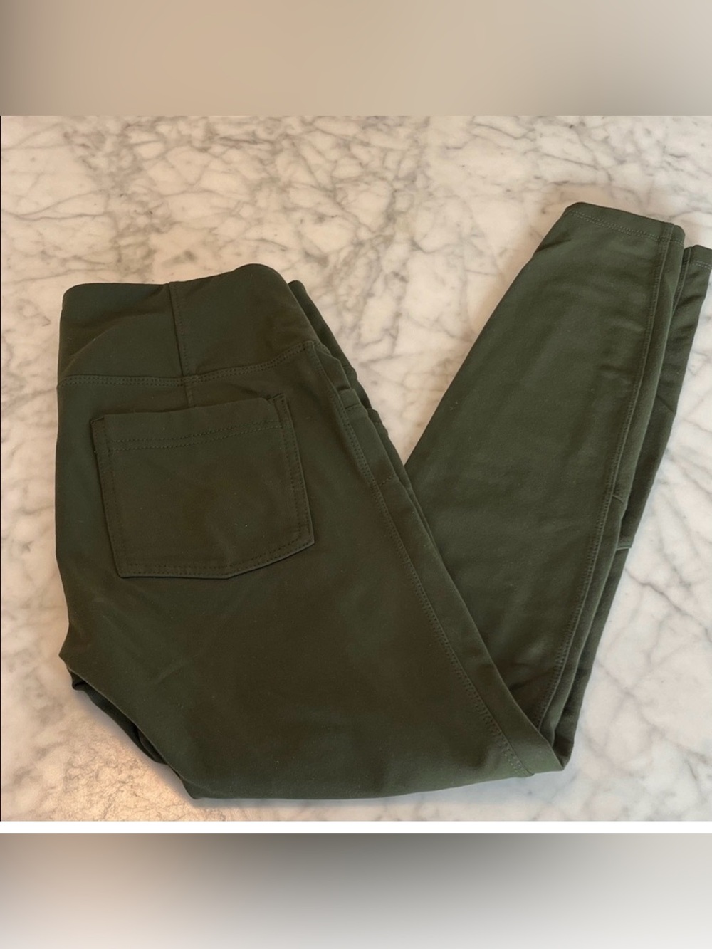 Athleta Olive Green Leggings Size Small